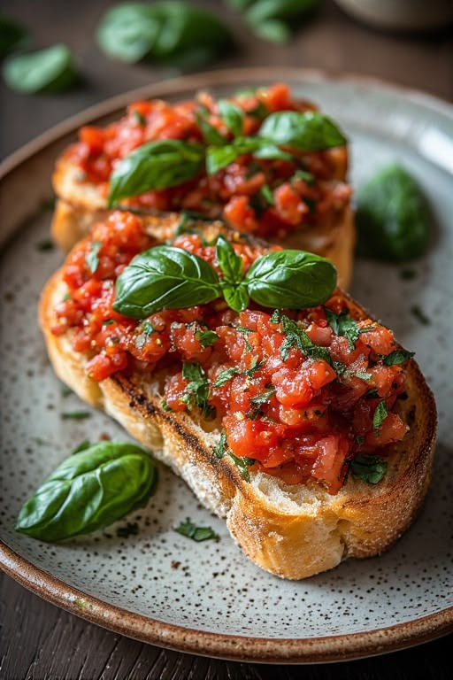 Middelhavs-tomatbruschetta