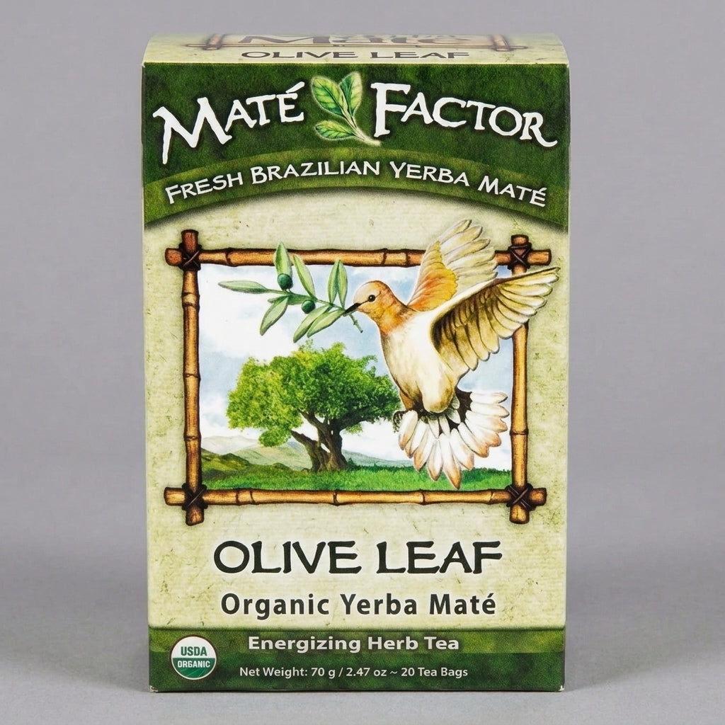 Olive Leaf — Økologisk yerba maté (Wholesale)