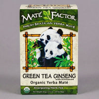 Green Tea Ginseng with Echinacea — Økologisk yerba maté (Wholesale)