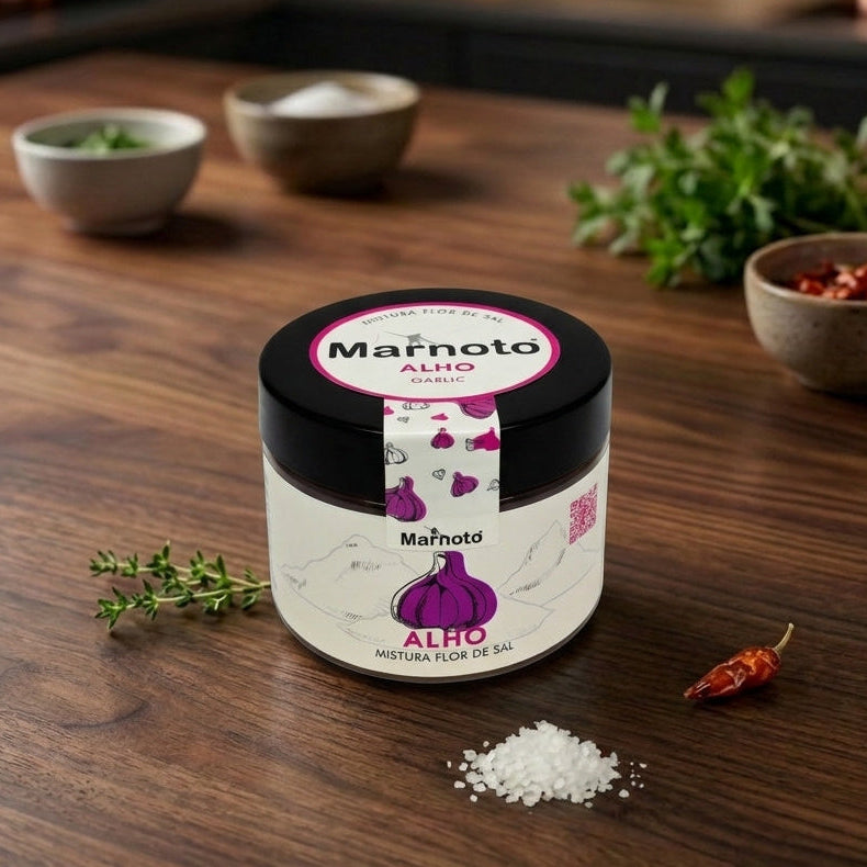 Marnoto Alho – Flor de sal med hvitløk (Wholesale)